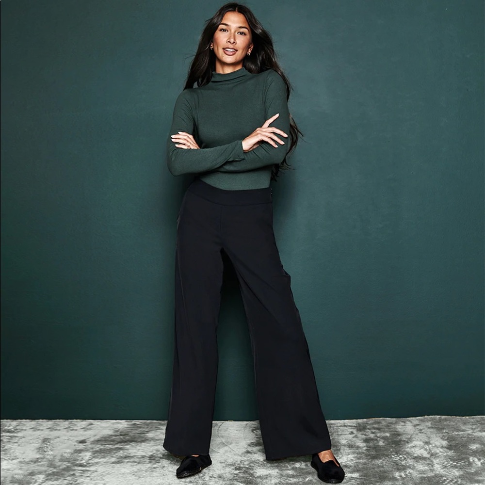 Summersalt their perfect wide leg pant sea-urchin